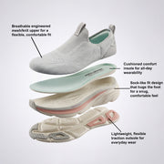 Skechers D'Lux Vapor-Pure Stride Womens Walking Shoes
