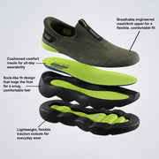 Skechers Men Go Walk Massage Fit Walking Shoes