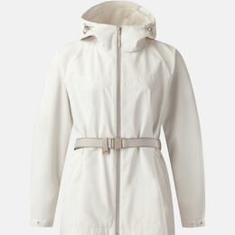 WOMEN'S MID LENGTH BELTED JACKET