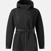 WOMEN'S MID LENGTH BELTED JACKET