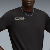 PUMA Men Solid Crew Neck Polyester Black T-Shirt