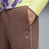 PUMA Men Solid Brown Track Pants