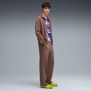 PUMA Men Solid Brown Track Pants