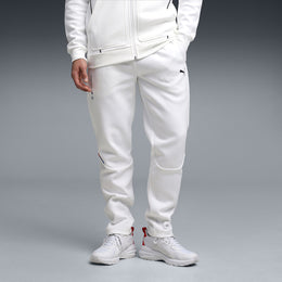 PUMA Men Solid White Track Pants