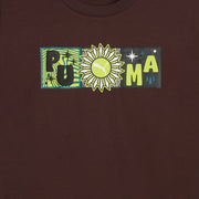 PUMA Men's Brown Sunset Drive Short Sleeve T-Shirt