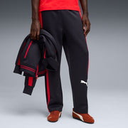 PUMA Men Colorblock Blue Track Pants