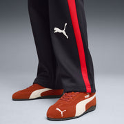 PUMA Men Colorblock Blue Track Pants