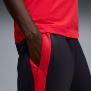 PUMA Men Colorblock Blue Track Pants