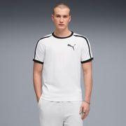 PUMA Men Colorblock Crew Neck Polyester White T-Shirt