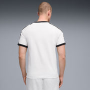 PUMA Men Colorblock Crew Neck Polyester White T-Shirt