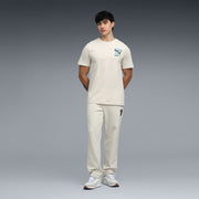 PUMA Men Colorblock Polo Neck Cotton Blend Multicolor T-Shirt