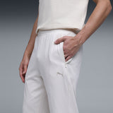 PUMA Men Solid White Track Pants