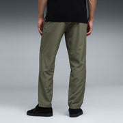 PUMA Men Solid Green Track Pants