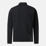 MEN'S KNIT-FACE ZIP-UP T-SHIRT