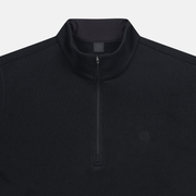 MEN'S KNIT-FACE ZIP-UP T-SHIRT