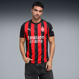 PUMA Men Colorblock Round Neck Polyester Red T-Shirt