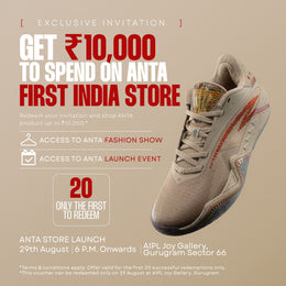 ANTA First India Store Launch – ₹10,000 Exclusive Voucher (In-Store Redemption Only)