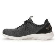 Skechers Ultra Flex 2 Women Gold Casual Lace Up Sneakers