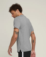 Wilson Men Logo T-Shirt Grey Crew Neck Sports Tshirt
