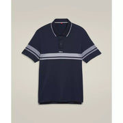 Wilson Men All Seasons Striped Collar Polo Tshirt