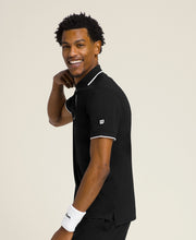 Wilson Men Advantage Zip Tennis Polo Tshirt