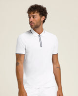 Wilson Men Advantage Zip Tennis Polo Tshirt