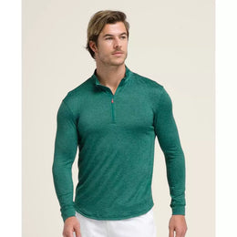 Wilson Men Quarter Zip Full Sleeve Sports Field Green Activewear Sweatshirt