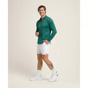 Wilson Men Quarter Zip Full Sleeve Sports Field Green Activewear Sweatshirt