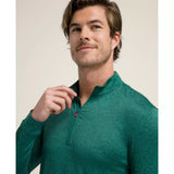 Wilson Men Quarter Zip Full Sleeve Sports Field Green Activewear Sweatshirt