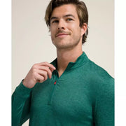 Wilson Men Quarter Zip Full Sleeve Sports Field Green Activewear Sweatshirt