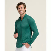 Wilson Men Quarter Zip Full Sleeve Sports Field Green Activewear Sweatshirt