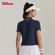 Wilson Women Center Court Seamless Tennis Polo Tshirt