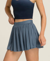 Wilson Women Headliner Skirt WW00030511BUQ Pleated Sports Tennis Skirt