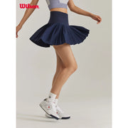 Wilson Women Midtown Tennis Skirt Pleated Sports Skirt