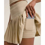 Wilson Women Midtown Tennis Skirt Pleated Sports Skirt