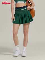 Wilson Women Midtown Tennis Skirt Pleated Sports Skirt