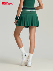 Wilson Women Midtown Tennis Skirt Pleated Sports Skirt