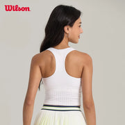 Wilson Women Classic Sleeveless Crop Tank Top