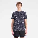 New Balance Multicolor Man's Tshirt-MT13198