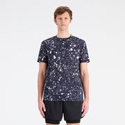 New Balance Multicolor Man's Tshirt-MT13198