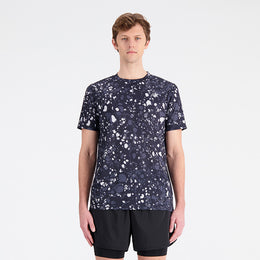 New Balance Multicolor Man's Tshirt-MT13198