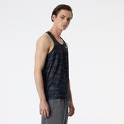 New Balance Black Man's Tshirt-MT03202