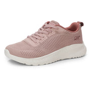 Skechers Women Bobs Squad Chaos Casual Lace Up Lightweight Sneakers