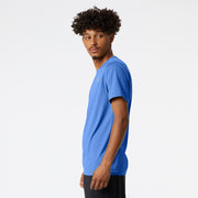 New Balance Blue Man's Tshirt-MT03203