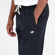New Balance Black Man's Trackpant-MP31503