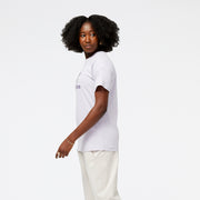 New Balance White Woman's Tshirt-WT31553