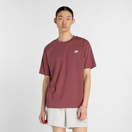 New Balance Burgundy Man's Tshirt-MT41509