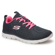 Skechers Summits Women Textured Round Toe Casual Sneakers