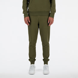 New Balance Olive Man's Trackpant-MP03904