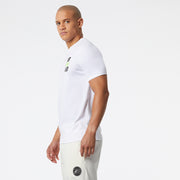 New Balance White Man's Tshirt-MT21905